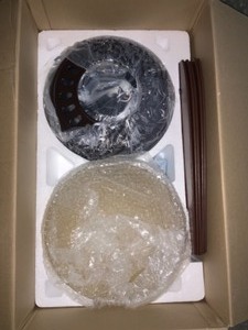 lot 65 image: HUNTER Newsome 42 in. Indoor Low Profile Premier Bronze Ceiling Fan with Light Kit