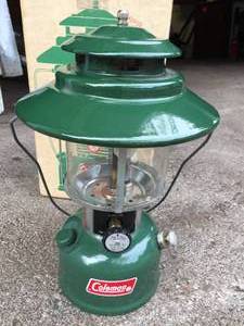 lot 76 image: Coleman 2 Mantle Lantern In Original Box