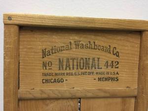 lot 137 image: National Washboard Company Washboard