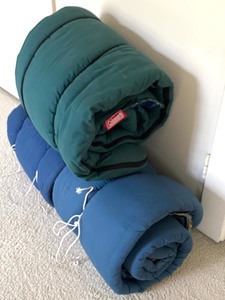 lot 111 image: Three Vintage Sleeping Bags