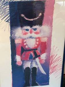 lot 190 image: Nutcracker Framed Art