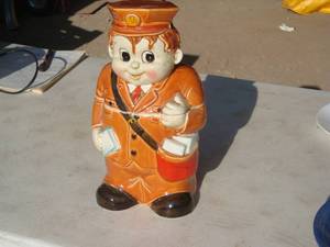lot 50 image: Postman Cookie Jar