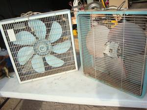 lot 116 image: Two Box fans