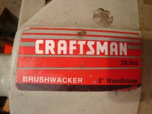 lot 123 image: Craftsman Brushwacker