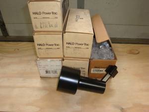 lot 74 image: Halo Power Trac Fixtures