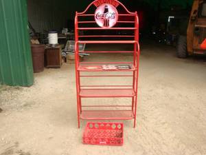 lot 2 image: Coca-Cola Rack