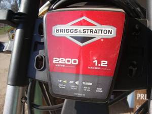 lot 45 image: Briggs & Stratton Pressure Washer