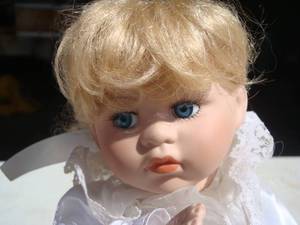 lot 57 image: Two Porcelain dolls