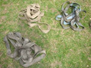 lot 9 image: 6 Sling straps, Rope