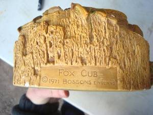 lot 105 image: Bossoms Congleto England - Fox Cub 1971