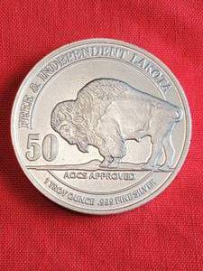 Lakota 1 oz.  Fine Silver Round