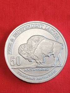 Lakota 1 oz.  Fine Silver Round