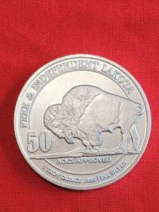 Lakota 1 oz.  Fine Silver Round