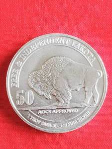 Lakota 1 oz.  Fine Silver Round