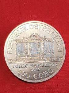 2009 Austria Philharmonic 1 oz. .999 Fine Silver