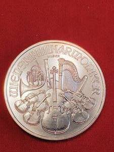 2008 Austria Philharmonic 1oz. .999 Fine Silver