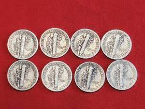 Mercury Silver Dimes