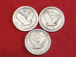 Standing Liberty Silver Quarters