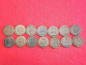 14 Misc Indian Head Pennies