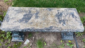 Outdoor Cement Bench