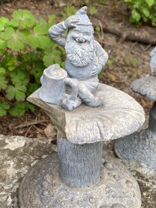 Three Garden Figurines