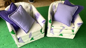 Pair of Beautifully Upholstered Chairs