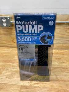 SMARTPOND Premium 3600-GPH Submersible Waterfall Pump