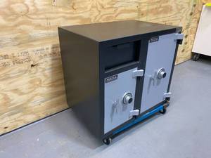 MESA 6.7 cu. ft. Two Combination Locks Depository Drop-Safe