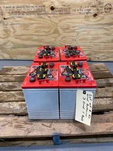 U.S. Battery Lot of 4-  6v Deep Cycle Batteries