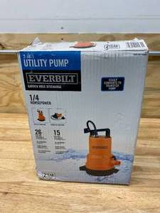 EVERBILT 14 HP 2-in-1 Utility Pump