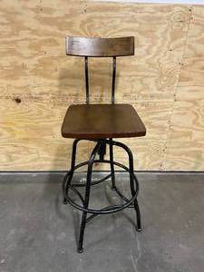 Adjustable Height Bar Stool