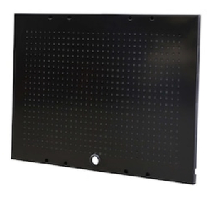 HUSKY 36 in. W x 26 in. H Steel Pegboard Set in Black for Ready-to-Assemble Steel Garage Storage System
