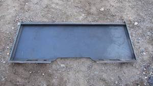 Skid Loader Mounting Plate