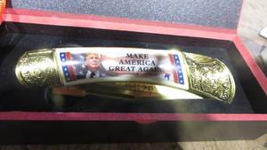 Donald Trump Collectable Knife