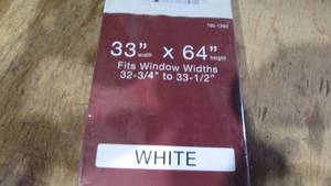 33 x 64 White Mini Blind