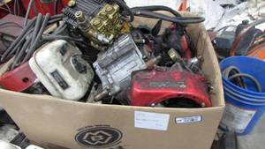 Pallet of Small Engines and Pumps