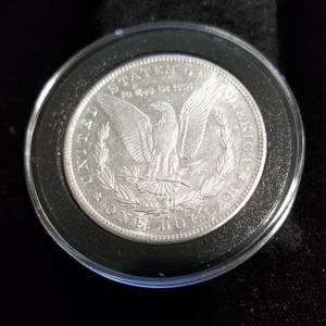 1890-CC CARSON CITY MORGAN SILVER DOLLAR IN AIRTITE