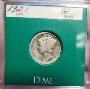 1921 MERCURY DIME BETTER DATE COIN