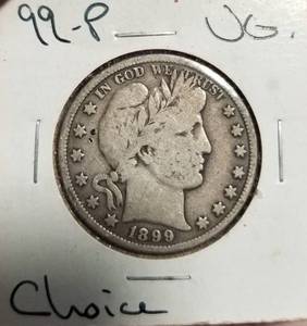 1899 BARBER HALF DOLLAR