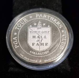 1 TROY OZ. .999 FINE SILVER PGA TOUR HALE IRWIN IN AIRTITE