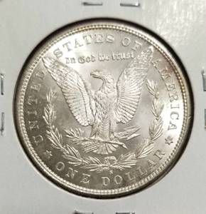1880-S MORGAN SILVER DOLLAR UNC