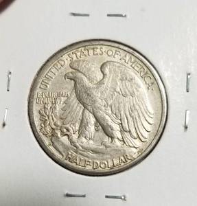 1942-D WALKING LIBERTY HALF DOLLAR
