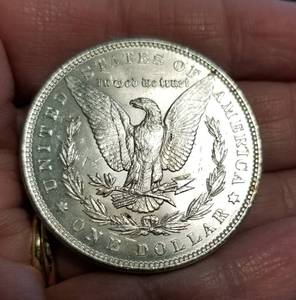 1889 MORGAN SILVER DOLLAR UNC