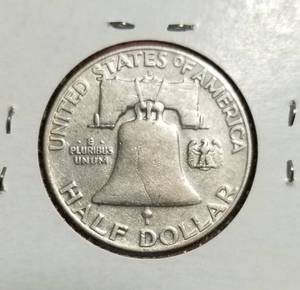 1958-D FRANKLIN HALF DOLLAR