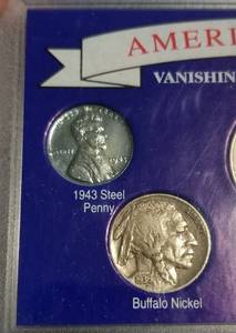 5 US COIN SET WALKING LIB 50C STANDING 25C MERCURY 10C BUFFALO 5C WWII 1C