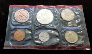 1968 US MINT SET 5 COIN DENVER MINT