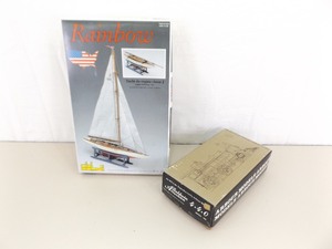 lot 6 image: Vintage Arbor Model #108 Baldwin 440, and&nbspMini Mamoli Ship Model Kit 