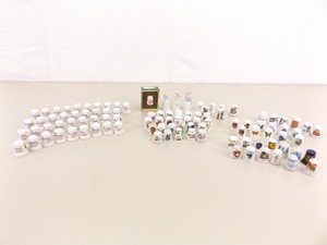 lot 35 image: Large Collection of Porcelain Thimbles