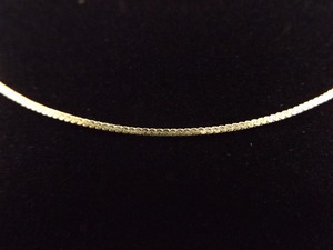 lot 51 image: 14k Yellow Gold 17 S Link Necklace