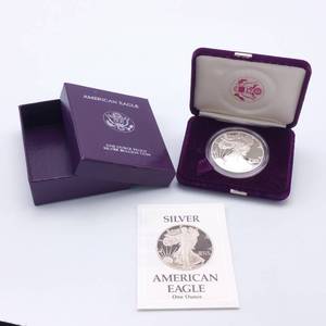 1988-S Proof Silver Eagle - In Presentation Case